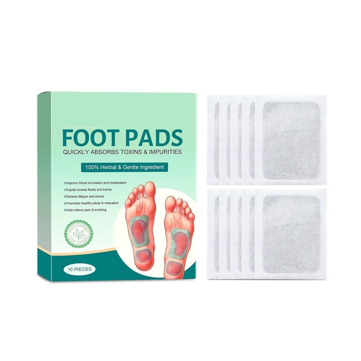 Indicart Premium Detox Foot Patches (Pack of 20) BUY 10 GET 10 FREE